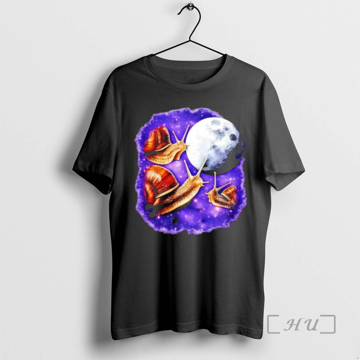 Trending Yearning Snails In Space Moon Graphic T-Shirts, Hoodie, Sweatshirt | ZylaModa.com
