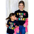 Trick OR Treat Ideal Chenille Graphic T-Shirt Hoodie, Sweatshirt | ZylaModa.com