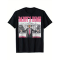 Trump 2024 Recaptures America, Dad's Home Trump Pink 2024 T-shirt made in usa Hoodie, Sweatshirt | ZylaModa.com