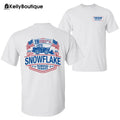 Trump Snowflake Removal Service T-shirt, 47th President Trump Will Fix It 2024 Inauguration 2 Sided Graphic Printed...