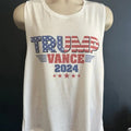 Trump Vance 2024 Flag Ladies Tank Woman's Tank T-Shirts, Hoodie, Sweatshirt | ZylaModa.com
