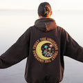 Trust The Universe Hoodie, Oversized Hoodie, Retro Women's Hoodie, Aesthetic Hoodie, Groovy, Trendy, Gift for Her, 70s,...