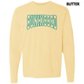Turquoise Sunkissed Puff Long Sleeve Comfort Colors T-Shirt Hoodie, Sweatshirt | ZylaModa.com