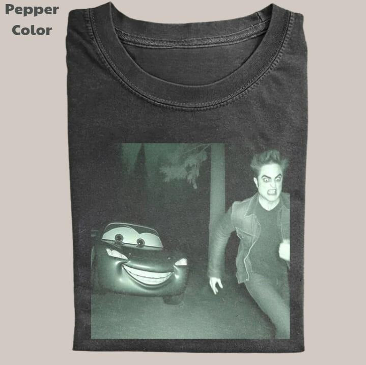 Twilight Vintage Tee, Edward Cullen Run T-Shirt, Meme Cringe Funny Dumb Shirts, Unisex Movie Shirt Menswear Womenswear...