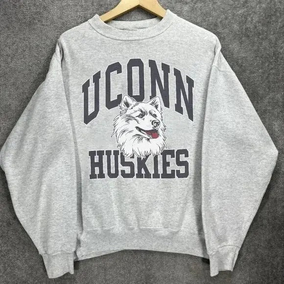 UConn Huskies Sweatshirt, University of Connecticut UConn Huskies Sweatshirt Classic Cotton T-Shirts, Hoodie | ZylaModa.com