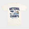 UNC Men's Basketball Vintage 1982 National Champs Tee Hoodie, Sweatshirt | ZylaModa.com