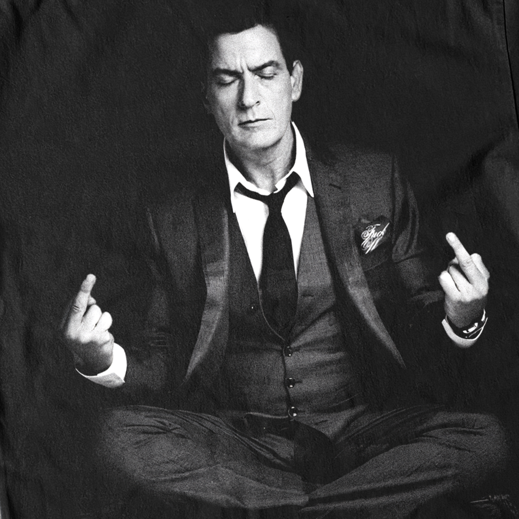 'UNCLE CHARLIE' HEAVYWEIGHT BLACK T-SHIRT Hoodie, Sweatshirt | ZylaModa.com (Image 2)