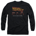 Back to the Future Trilogy Future Is Here - Men's Long Sleeve T-Shirt Hoodie, Sweatshirt | ZylaModa.com
