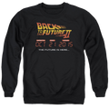 Back to the Future Trilogy Future Is Here - Men's Crewneck Sweatshirt T-Shirts, Hoodie | ZylaModa.com