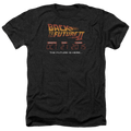 Back to the Future Trilogy Future Is Here - Men's Heather T-Shirt Hoodie, Sweatshirt | ZylaModa.com