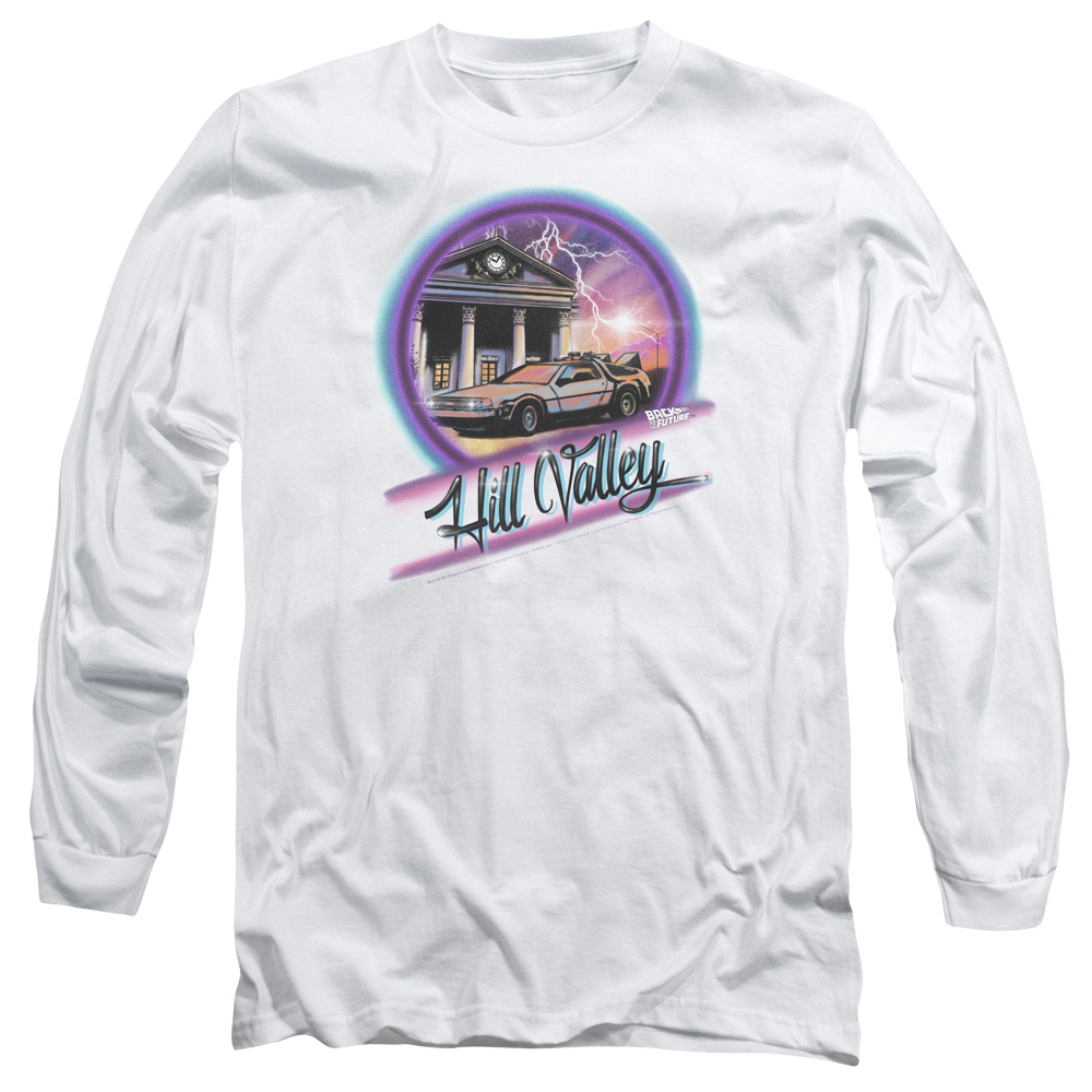 Back To The Future Ride - Men's Long Sleeve T-Shirt Hoodie, Sweatshirt | ZylaModa.com