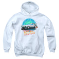 Back To The Future Airbrush Kids Youth Hoodie White T-Shirts, Sweatshirt | ZylaModa.com