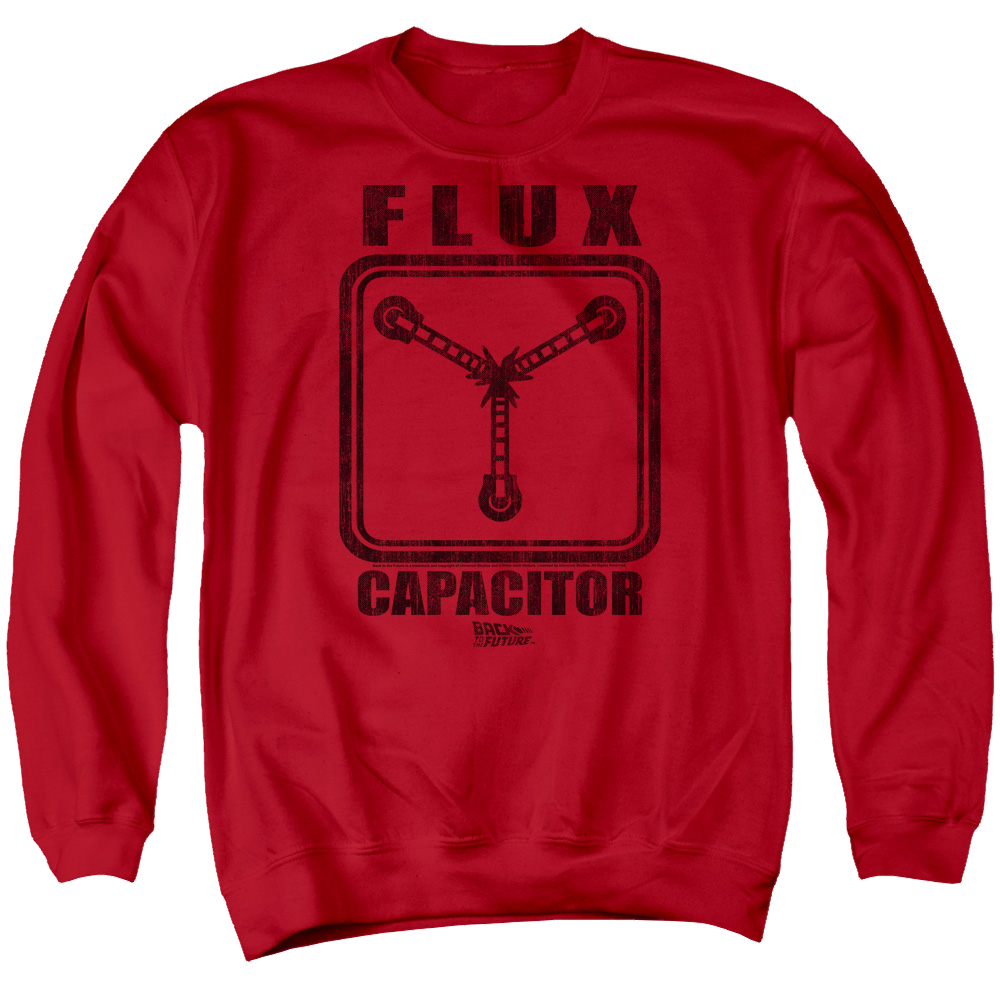Back to the Future Trilogy Flux Capacitor - Men's Crewneck Sweatshirt T-Shirts, Hoodie | ZylaModa.com