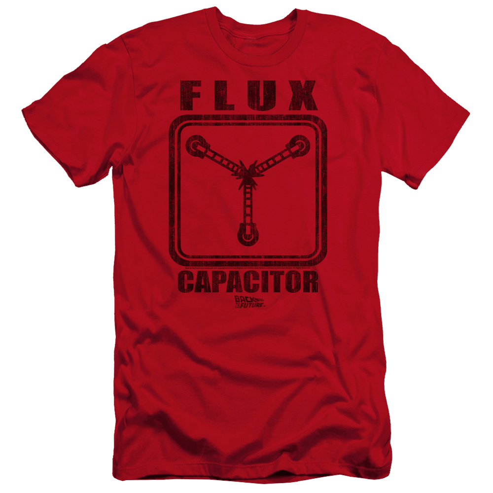 Back to the Future Trilogy Flux Capacitor - Men's Premium Slim Fit T-Shirt Hoodie, Sweatshirt | ZylaModa.com