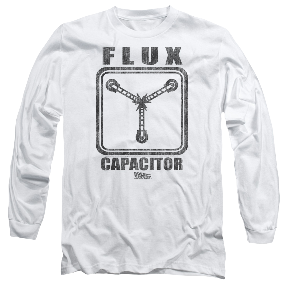 Back to the Future Trilogy Flux Capacitor - Men's Long Sleeve T-Shirt Hoodie, Sweatshirt | ZylaModa.com