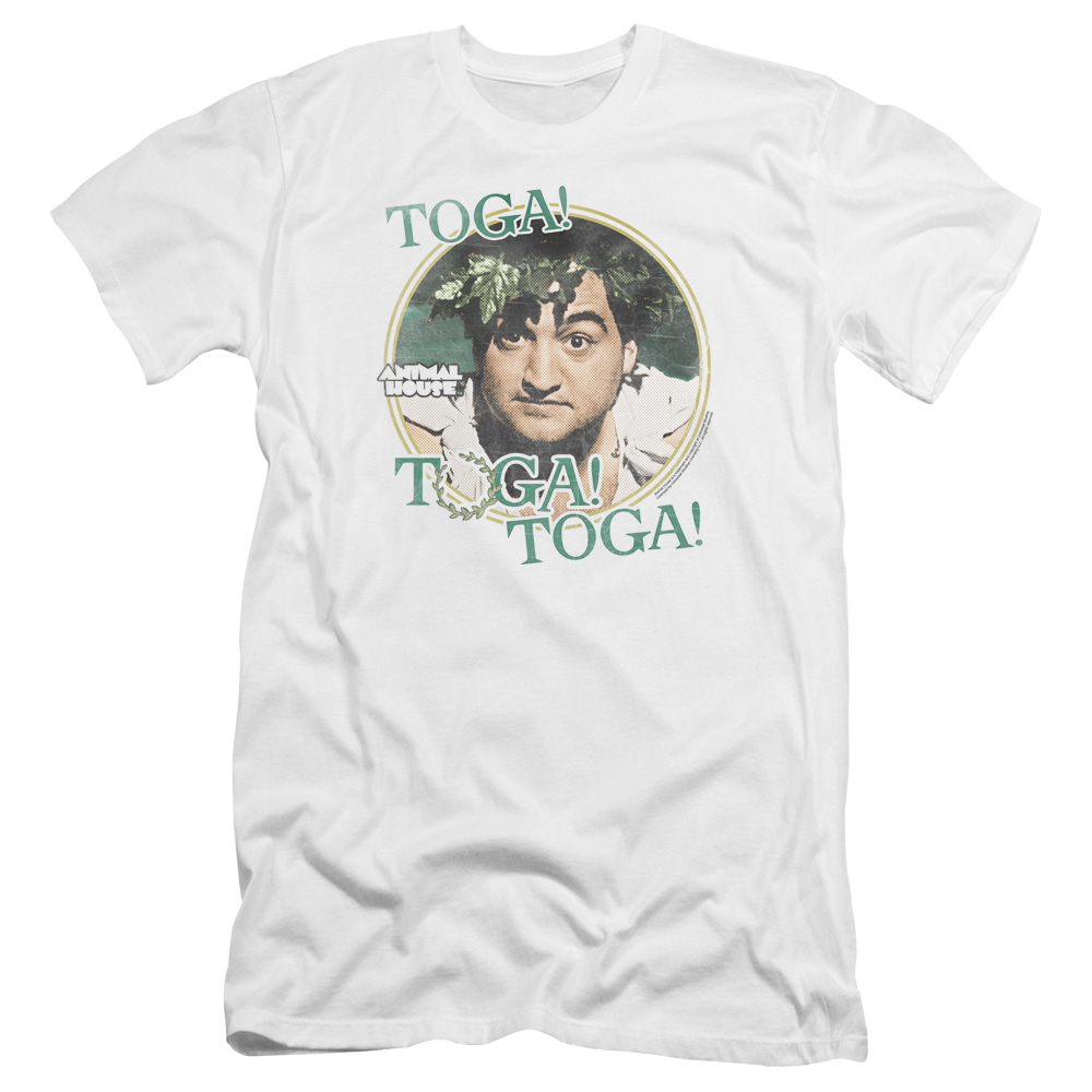 Animal House Toga - Men's Premium Slim Fit T-Shirt Hoodie, Sweatshirt | ZylaModa.com
