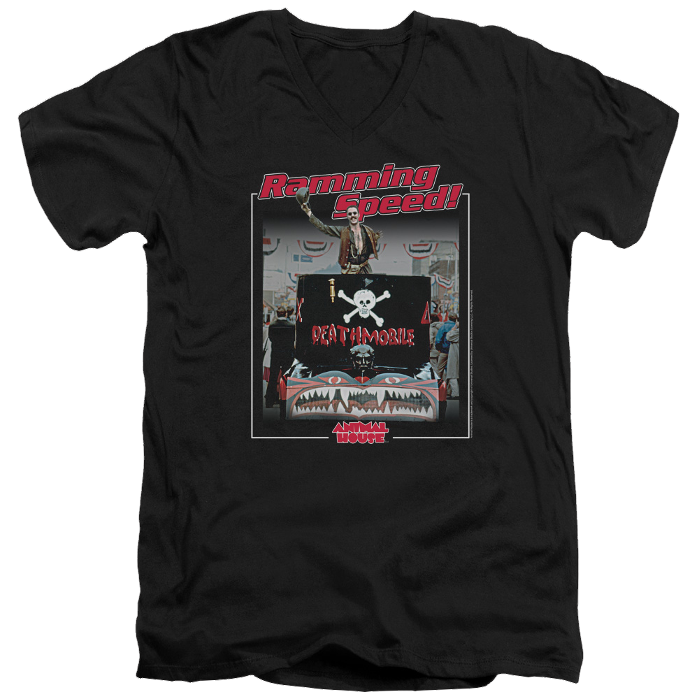 Animal House Ramming Speed - Men's V-Neck T-Shirt Hoodie, Sweatshirt | ZylaModa.com