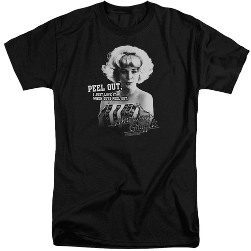 American Graffiti Peel Out - Men's Tall Fit T-Shirt Hoodie, Sweatshirt | ZylaModa.com
