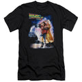 Back To The Future II Poster Slim Fit Mens T Shirt Black Hoodie, Sweatshirt | ZylaModa.com