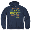 Back To The Future Say Hi - Pullover Hoodie T-Shirts, Sweatshirt | ZylaModa.com