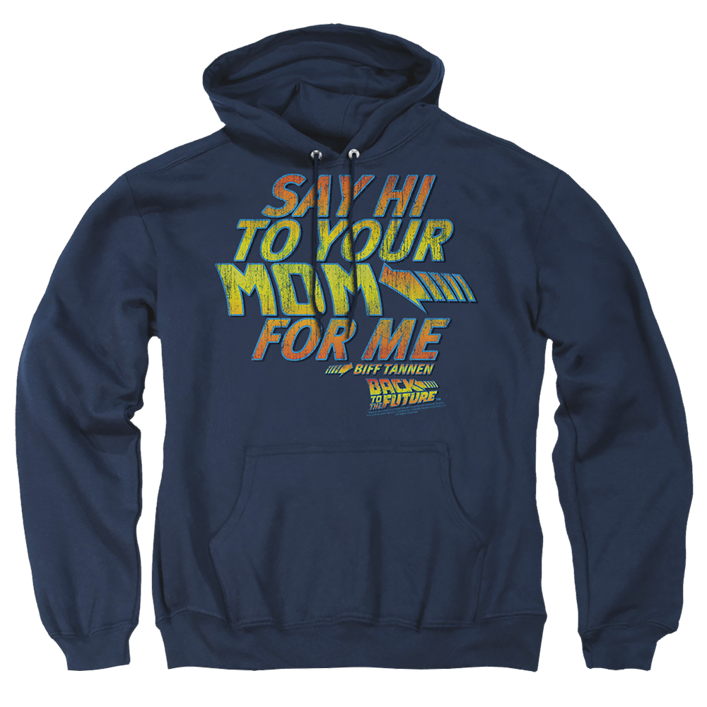 Back To The Future Say Hi - Pullover Hoodie T-Shirts, Sweatshirt | ZylaModa.com