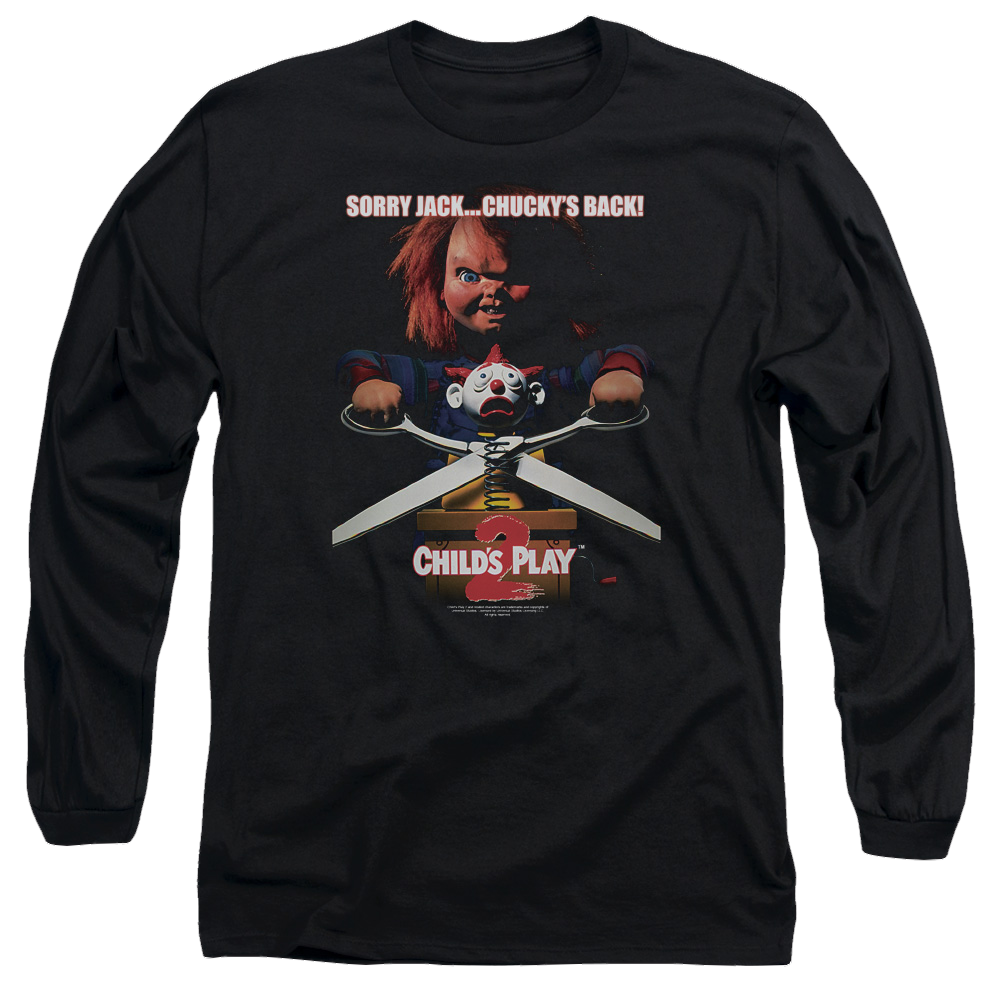 Child's Play Chuckys Back - Men's Long Sleeve T-Shirt Hoodie, Sweatshirt | ZylaModa.com