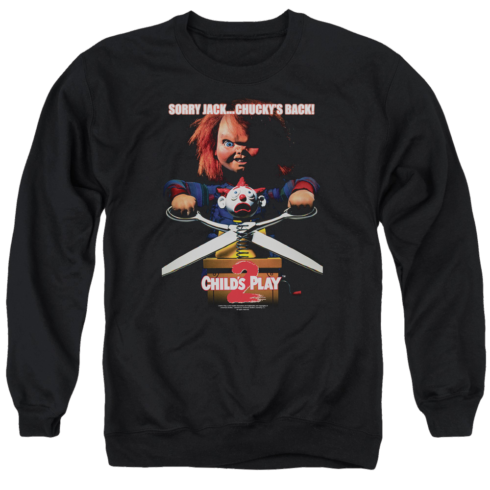 Child's Play Chuckys Back - Men's Crewneck Sweatshirt T-Shirts, Hoodie | ZylaModa.com