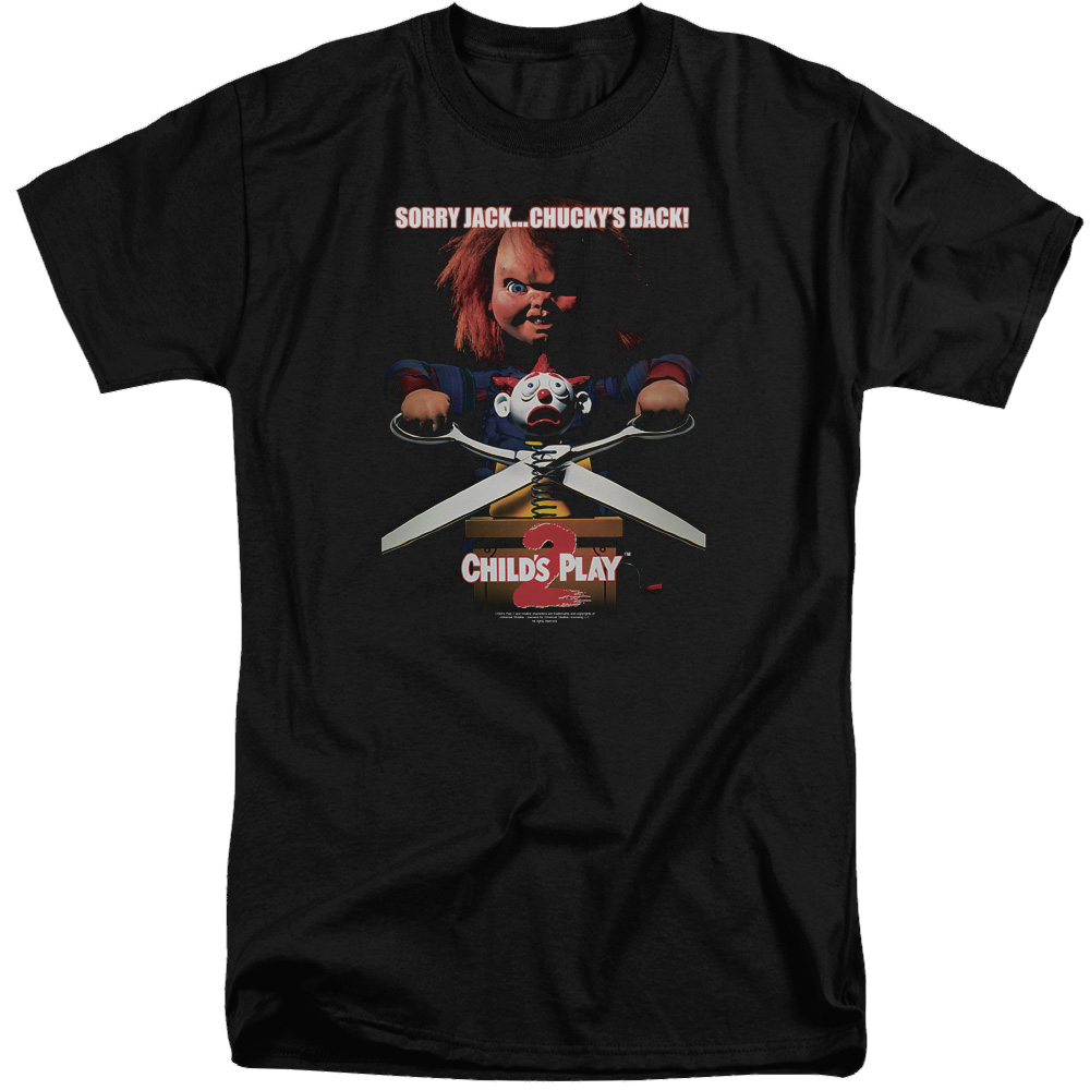 Child's Play Chuckys Back - Men's Tall Fit T-Shirt Hoodie, Sweatshirt | ZylaModa.com
