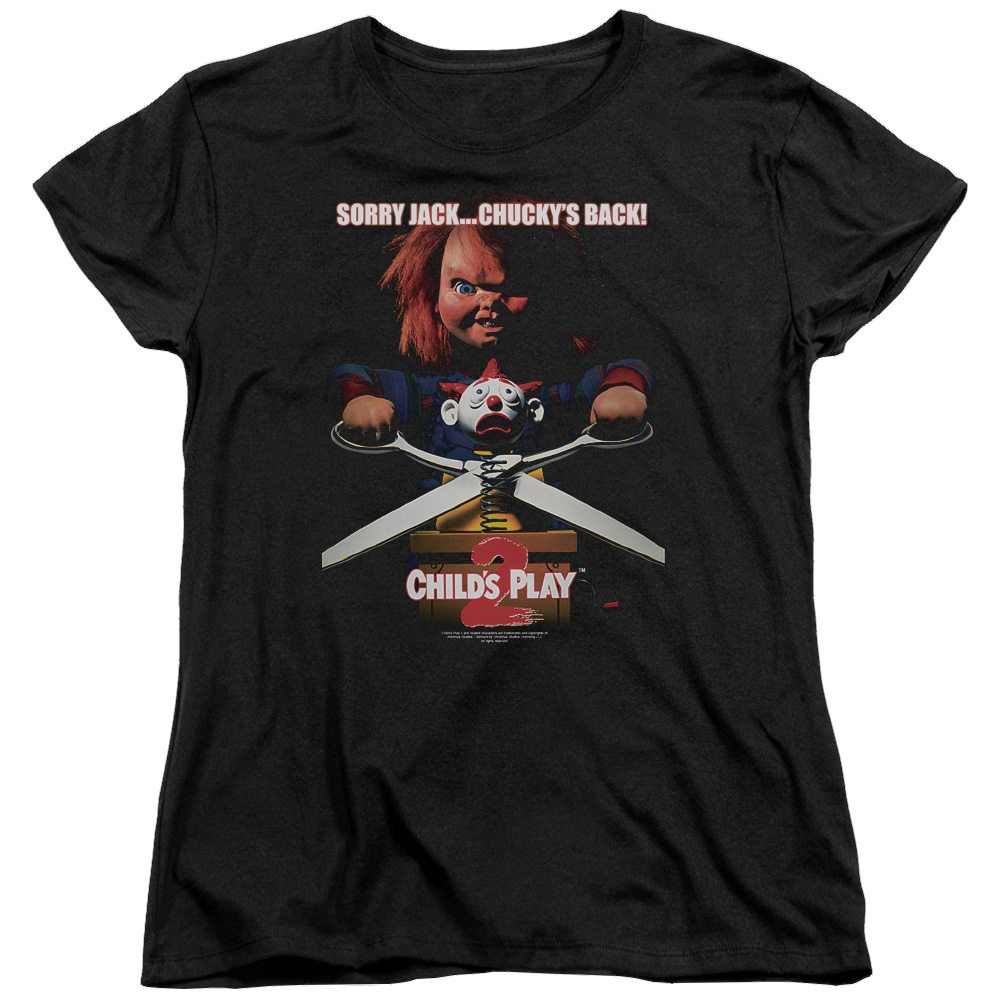Child's Play Chuckys Back - Women's T-Shirt Hoodie, Sweatshirt | ZylaModa.com
