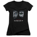 Child's Play Happy Couple - Juniors V-Neck T-Shirt Hoodie, Sweatshirt | ZylaModa.com