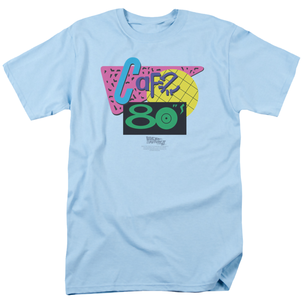 Back to the Future Trilogy Cafe 80S - Men's Regular Fit T-Shirt Hoodie, Sweatshirt | ZylaModa.com