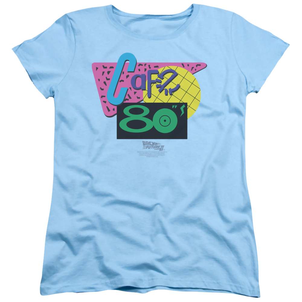Back to the Future Trilogy Cafe 80S - Women's T-Shirt Hoodie, Sweatshirt | ZylaModa.com