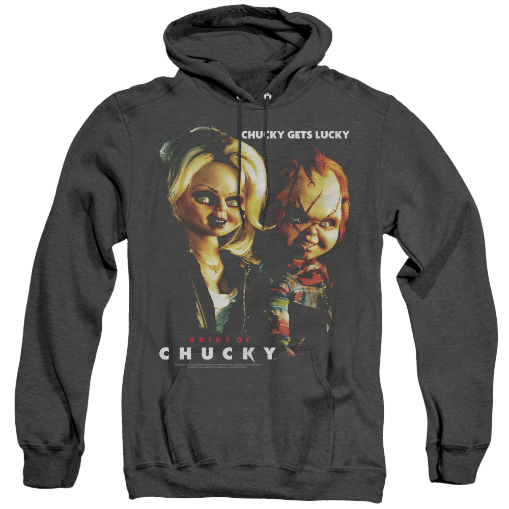 Child's Play Chucky Gets Lucky - Heather Pullover Hoodie T-Shirts, Sweatshirt | ZylaModa.com
