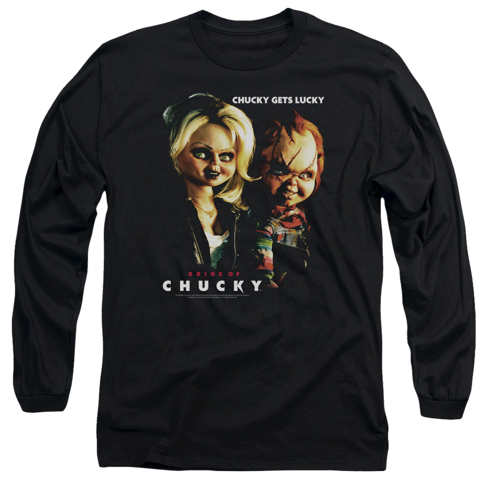 Child's Play Chucky Gets Lucky - Men's Long Sleeve T-Shirt Hoodie, Sweatshirt | ZylaModa.com