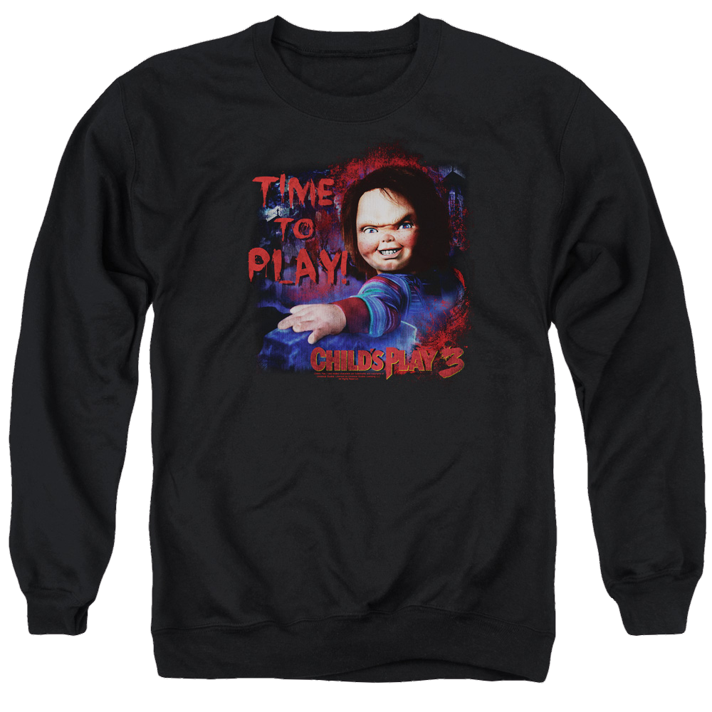 Child's Play Time To Play - Men's Crewneck Sweatshirt T-Shirts, Hoodie | ZylaModa.com