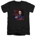 Child's Play Time To Play - Men's V-Neck T-Shirt Hoodie, Sweatshirt | ZylaModa.com