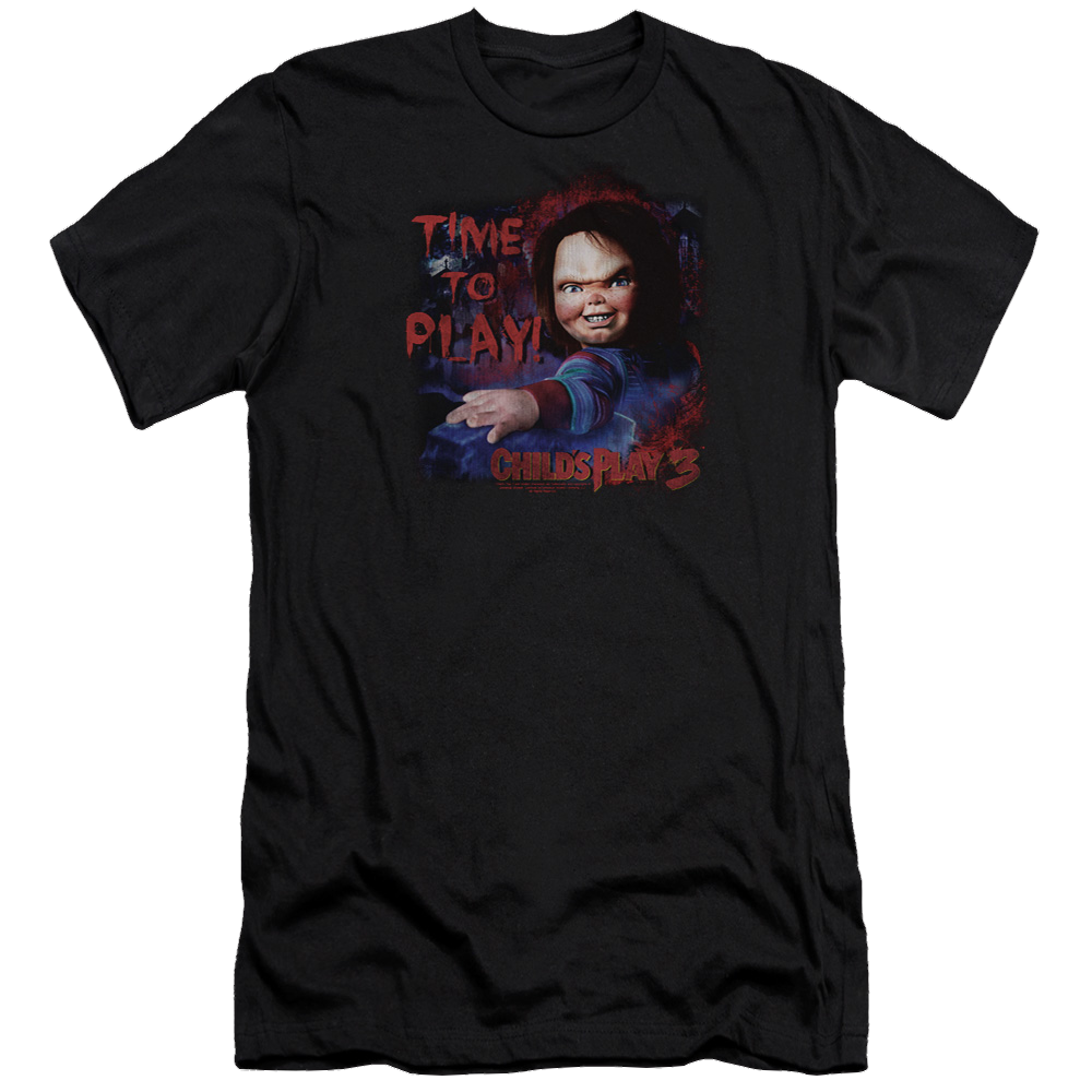 Child's Play Time To Play - Men's Premium Slim Fit T-Shirt Hoodie, Sweatshirt | ZylaModa.com