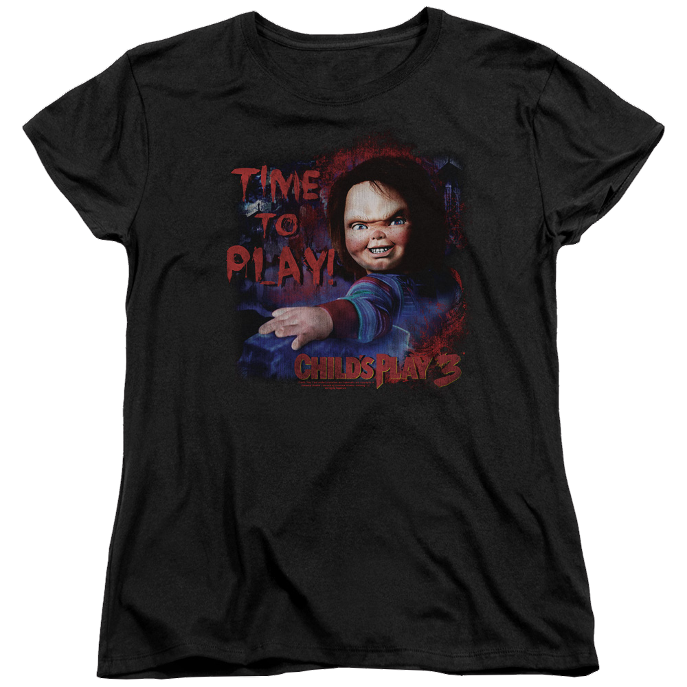 Child's Play Time To Play - Women's T-Shirt Hoodie, Sweatshirt | ZylaModa.com