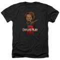 Child's Play Heres Chucky - Men's Heather T-Shirt Hoodie, Sweatshirt | ZylaModa.com