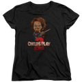 Child's Play Heres Chucky - Women's T-Shirt Hoodie, Sweatshirt | ZylaModa.com