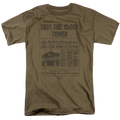 Back To The Future Trilogy Clock Tower - Men's Regular Fit T-Shirt Hoodie, Sweatshirt | ZylaModa.com