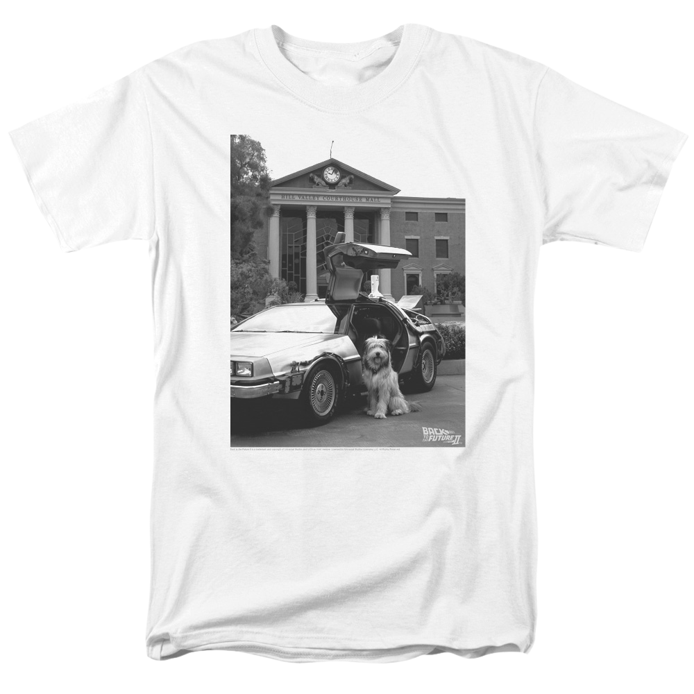 Back to the Future Trilogy Einstein - Men's Regular Fit T-Shirt Hoodie, Sweatshirt | ZylaModa.com