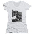 Back to the Future Trilogy Einstein - Juniors V-Neck T-Shirt Hoodie, Sweatshirt | ZylaModa.com