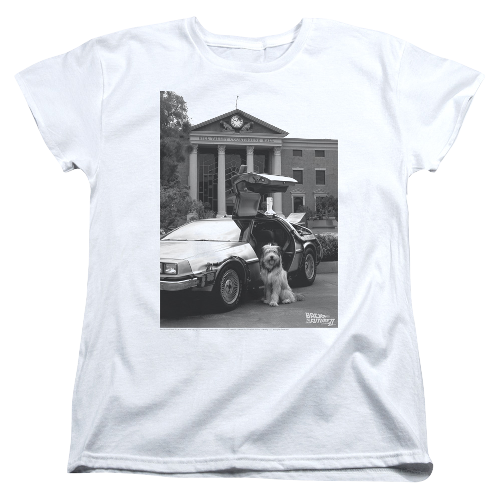 Back to the Future Trilogy Einstein - Women's T-Shirt Hoodie, Sweatshirt | ZylaModa.com