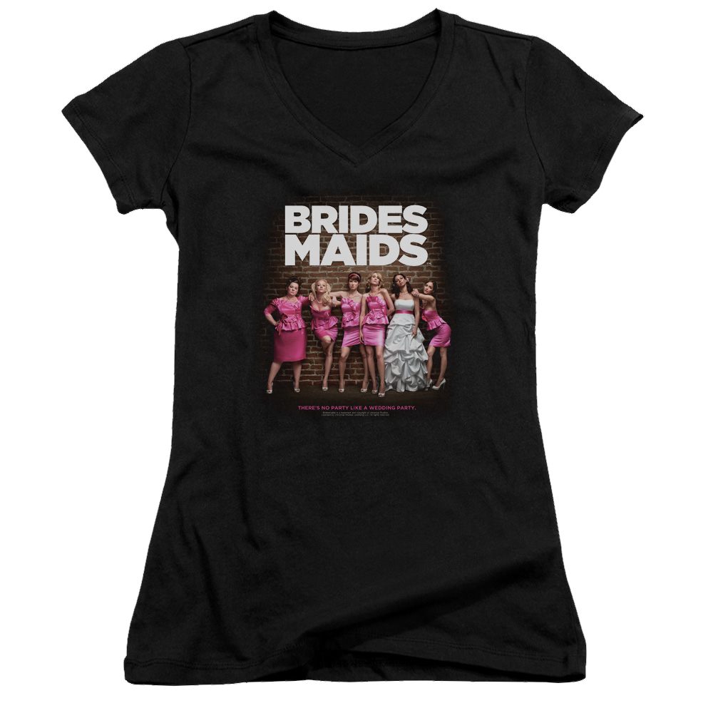 Bridesmaids Poster - Juniors V-Neck T-Shirt Hoodie, Sweatshirt | ZylaModa.com