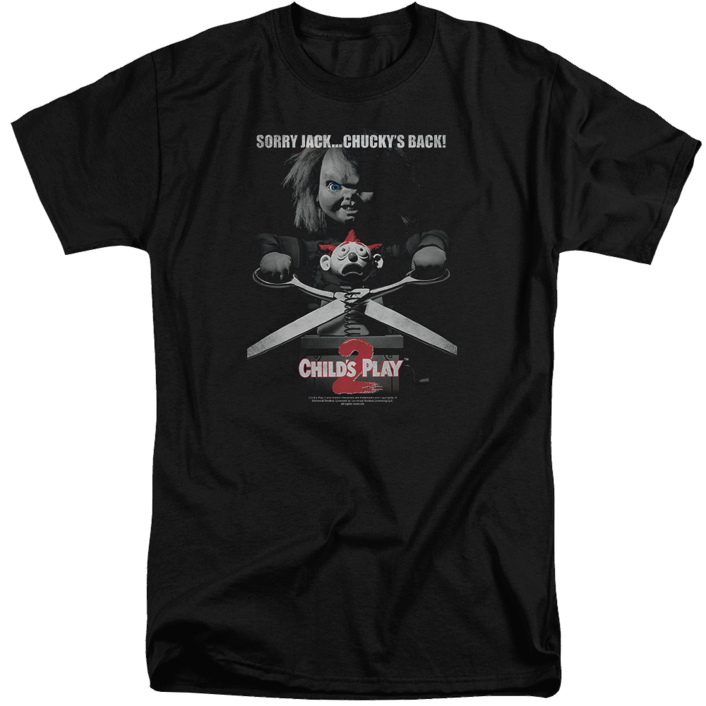 Child's Play Jack Poster - Men's Tall Fit T-Shirt Hoodie, Sweatshirt | ZylaModa.com