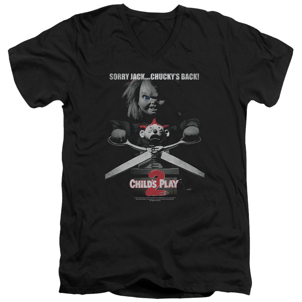 Child's Play Jack Poster - Men's V-Neck T-Shirt Hoodie, Sweatshirt | ZylaModa.com