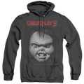 Child's Play Face Poster - Heather Pullover Hoodie T-Shirts, Sweatshirt | ZylaModa.com