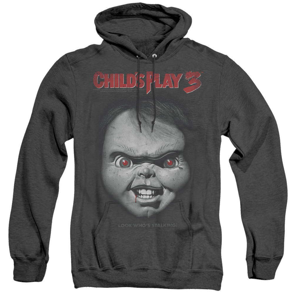 Child's Play Face Poster - Heather Pullover Hoodie T-Shirts, Sweatshirt | ZylaModa.com