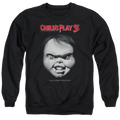 Child's Play Face Poster - Men's Crewneck Sweatshirt T-Shirts, Hoodie | ZylaModa.com